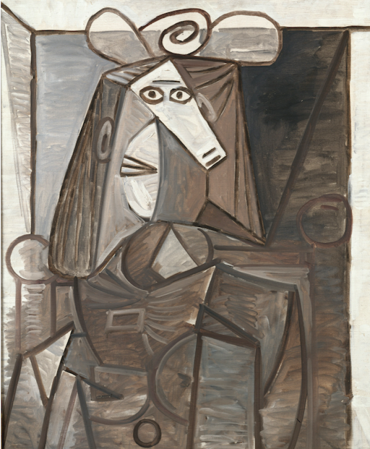 Picasso, Donna con cappello, 1942 @Succession PIcasso @Studio Lourmel